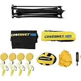 CROSSNET H2O Volleyball Pool Game - Four Square Net - Quick Assemble &amp; Portable - Perfect Pool Toys for All Families W/Accessories