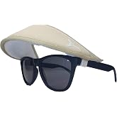 SolaVisor - The Visor That Attaches to Your Sunglasses Beige