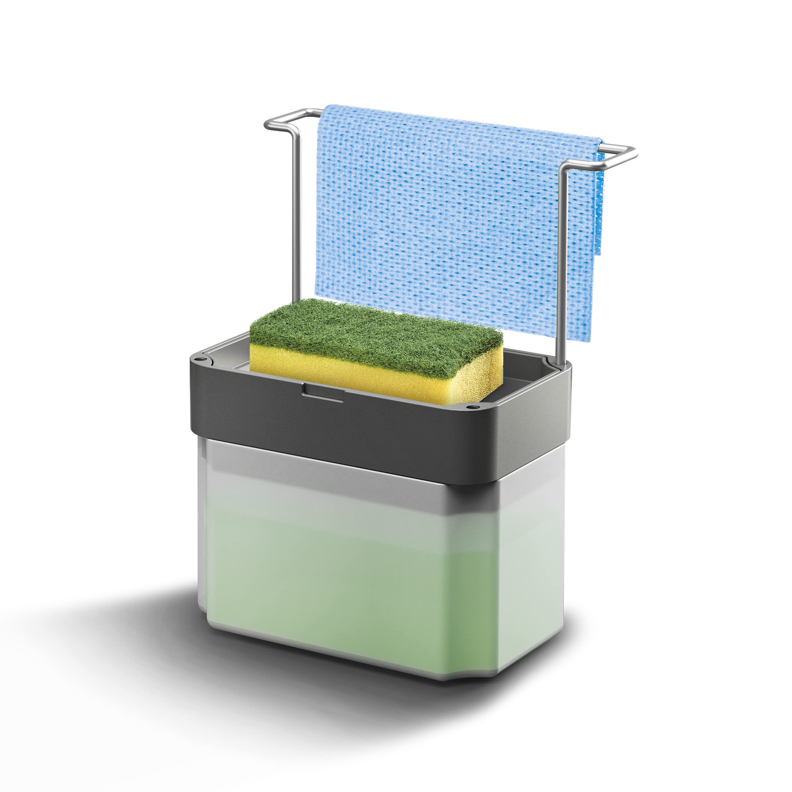 Metaltex Soap Dispenser, Grey, 17 x 12 x 22 cm