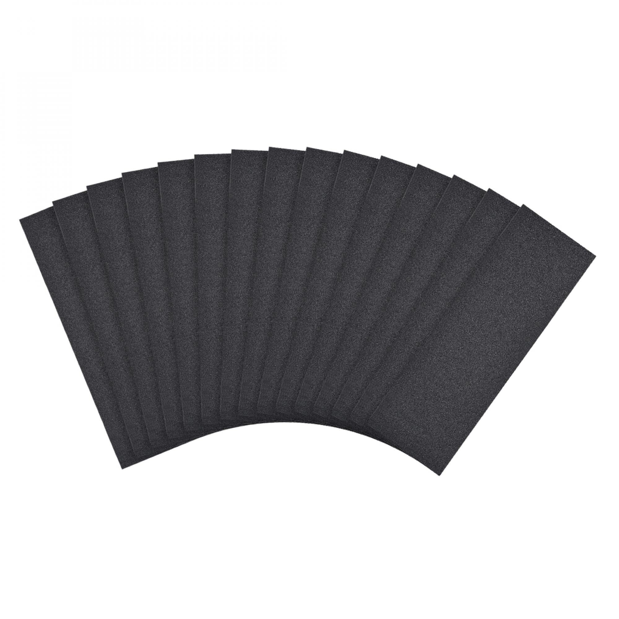 sourcing map 120 Grits Sanding Sheets 9-inch x 3.6-inch Wet Dry Silicon Carbide Sandpaper for Wood Furniture Metal Automotive Polishing 15pcs