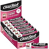ChapStick Bulk Lip Balm, Classic Cherry 12-Count – Lip Moisturizer for Dry Lips, 0.15 Oz Ea