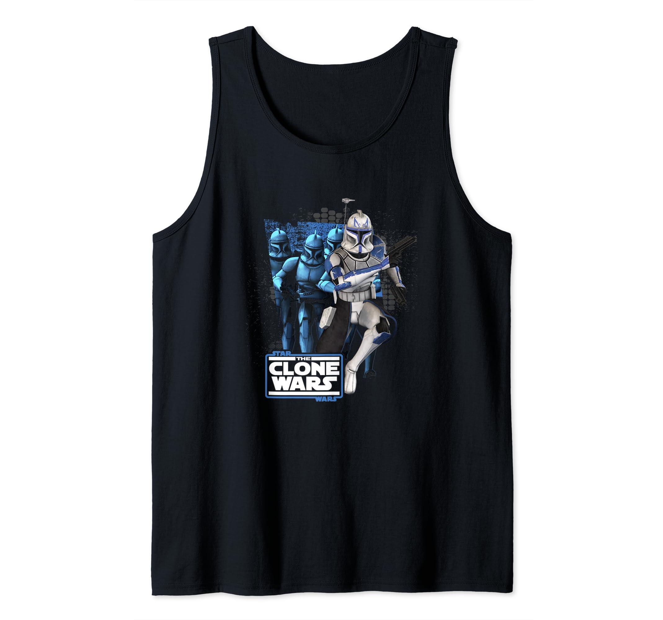 Star Wars: The Clone Wars Clone Captain Rex Mashup Tank Top