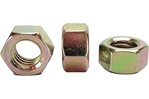 Chenango Supply 3/8-16 USS Hex Head Nuts, Grade 8 *(More Selections in Listing)* Hardened Nut (3/8-16 Hex Nuts (50pcs))