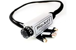 Big Jeff Audio Official Aluminum Cased 30" RCA Bass Knob Black/Silver