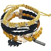 Harry Potter Hufflepuff Arm Party Bracelet Set