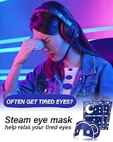 ProCIV Steam Eye Mask 20 Packs Lavender Self-Warming Eye Mask 40C view 2