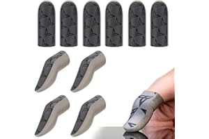 Flydigi P1 Silver-Cloth Mobile Gaming Finger Sleeve, Exclusive Custom FlySilver Superconducting Silver Cloth, 0.3mm Extremely Thin Material, Zero Touch, Breathable, Extremely Sensitive (Five Pairs)
