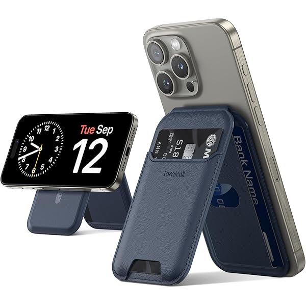 Amazon.com: Lamicall Magnetic Card Wallet Holder for MagSafe