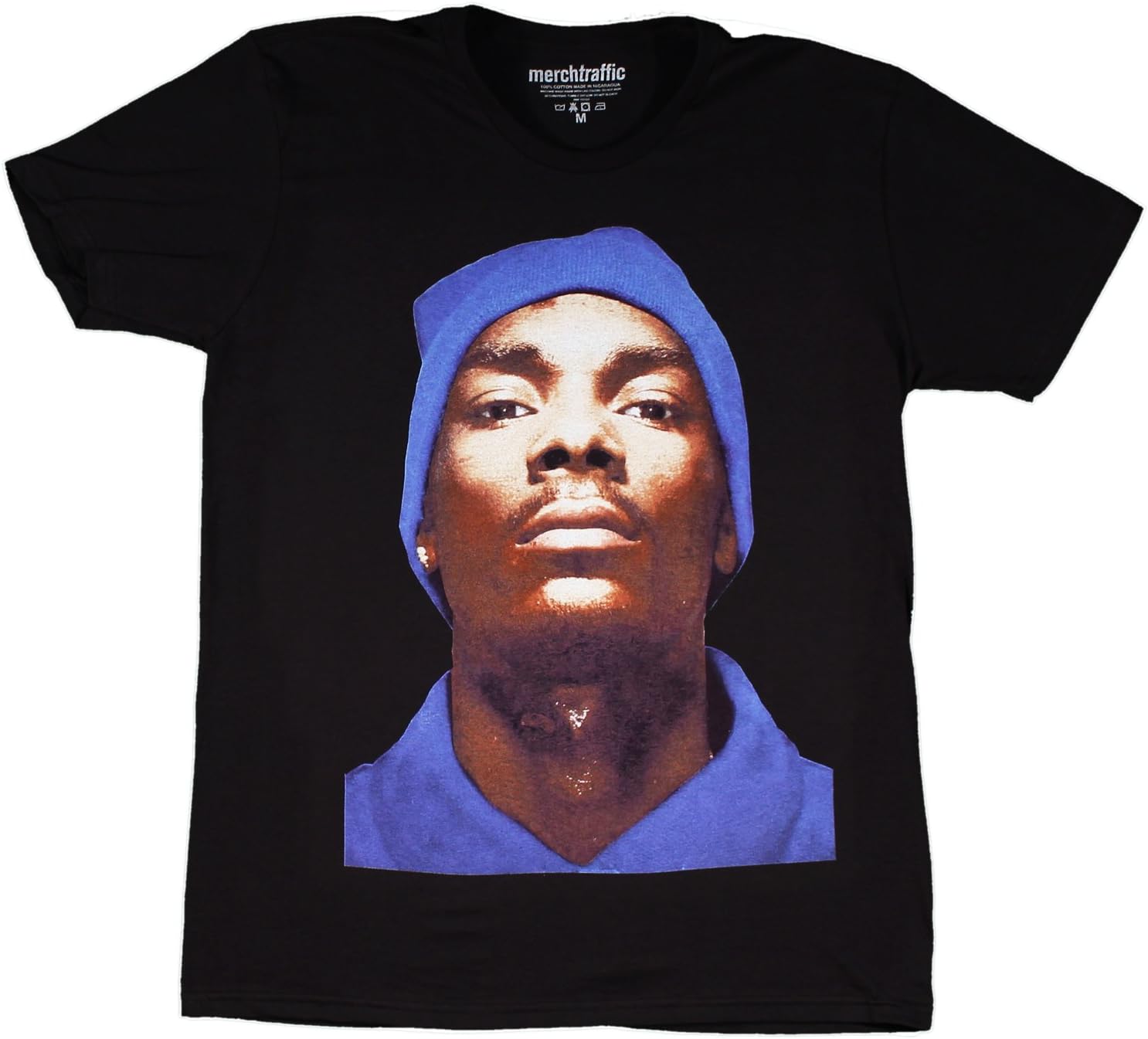 Snoop Dogg Beware of Dogg Face Slim Fit T-Shirt