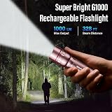 GEARLITE Rechargeable LED Torch 2000LM Zoomable Waterproof Portable view 7