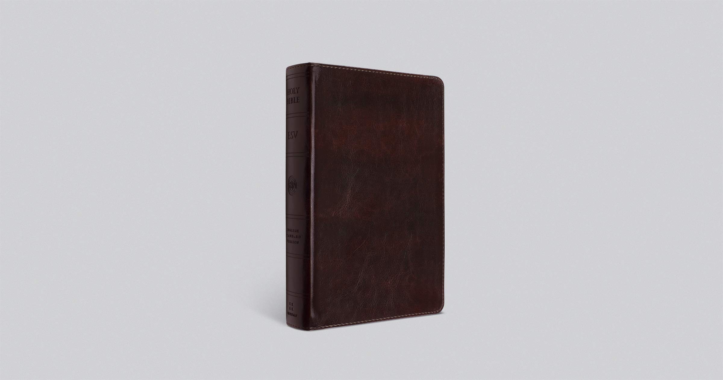 ESV Large Print Personal Size Bible (TruTone, Mahogany)