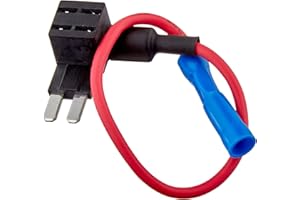 Bussmann BP/HHTR-RP ATR Micro II Fuse (Add A Circuit' 10 Amp with 5", #16 Lead wire & Crimp Term), 1 Pack