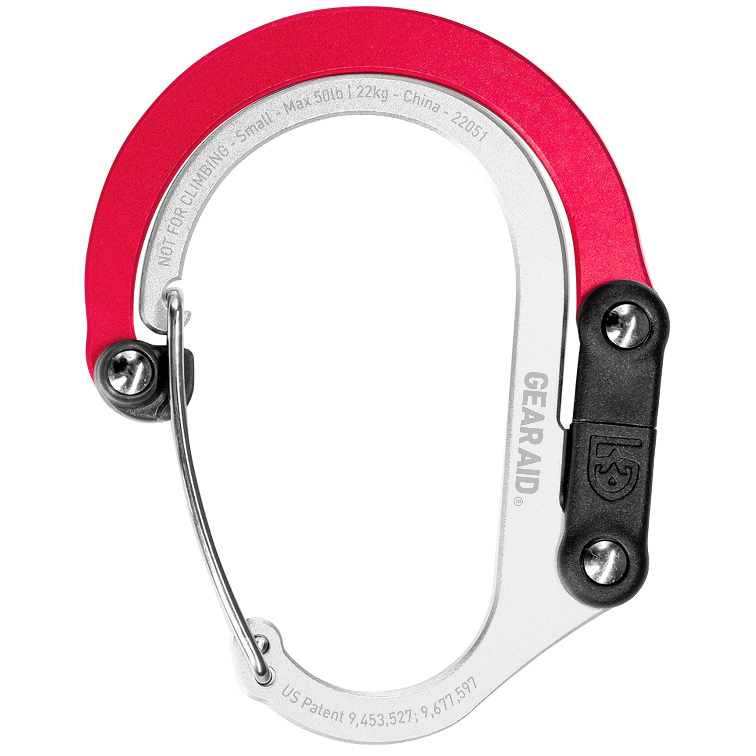 GEAR AID HEROCLIP Carabiner Clip and Hook