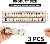 Gments 84Pcs Fake Teeth Denture Kit Upper Lower Acrylic Resin A2 Shade view 2