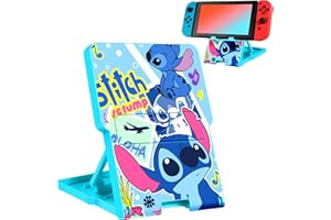 Oqplog Switch Stand for Nintendo Switch/OLED Cute Holder for Boys Kids Girls Teens Cartoon Character Kawaii Design Portable Foldable Compact Angle Adjustable Gaming PlayStand Accessories,Cheer