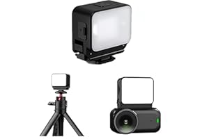 LED Mini Fill Light for DJI Osmo Nano, Portable Camera Photography Magnetic Lighting 3000K 4440K 8700K, IPX4 Waterproof Selfi