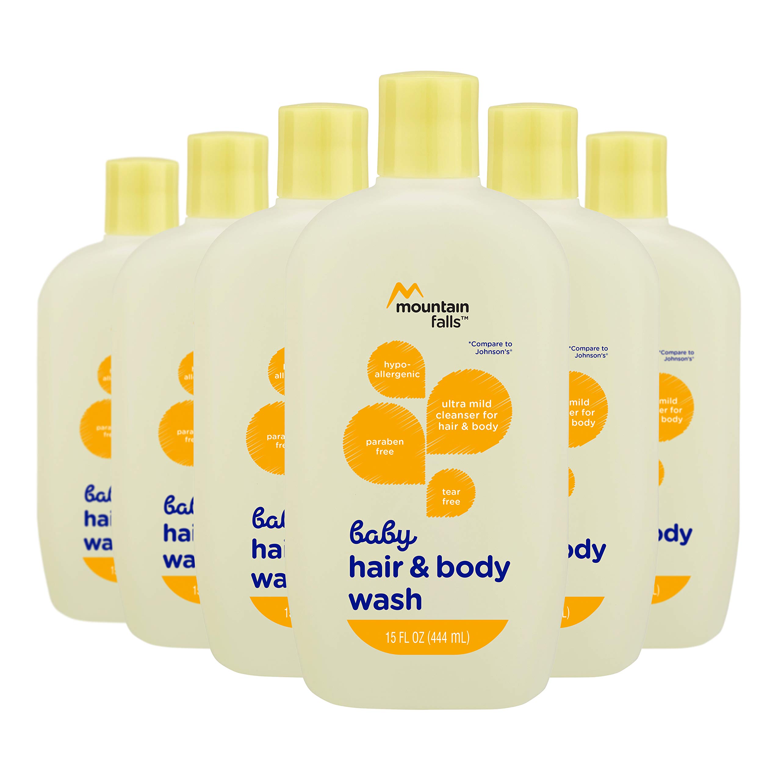 Mountain Falls Hypoallergenic TearFree Baby Hair and Body Wash