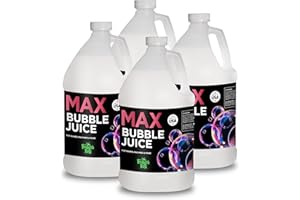 FROGGY'S FOG Froggys Fog - 4 Gal - MAX Bubble Juice Fluid - 10x The Bubbles from Standard Machines
