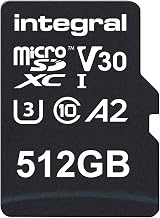Integral 512GB microSD Card Premium High Speed UHS I U3 A1 4K Video