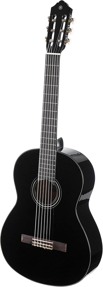 Yamaha C40II Full Size Classical Guitar Black Nylon Strings 650mm Scale