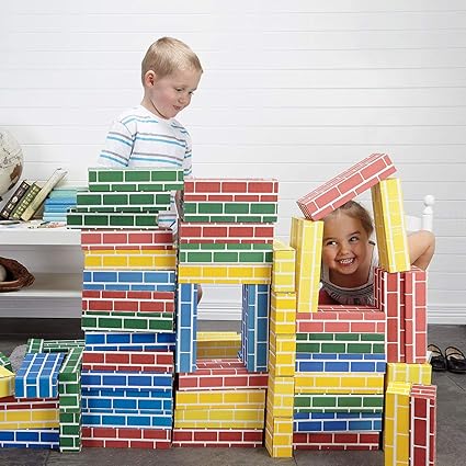 cardboard bricks for toddlers