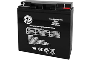 Pride Mobility SC54 Go-Go Elite Traveller Plus 4 Wheel 12V 18Ah Wheelchair Battery - This is an AJC Brand Replacement