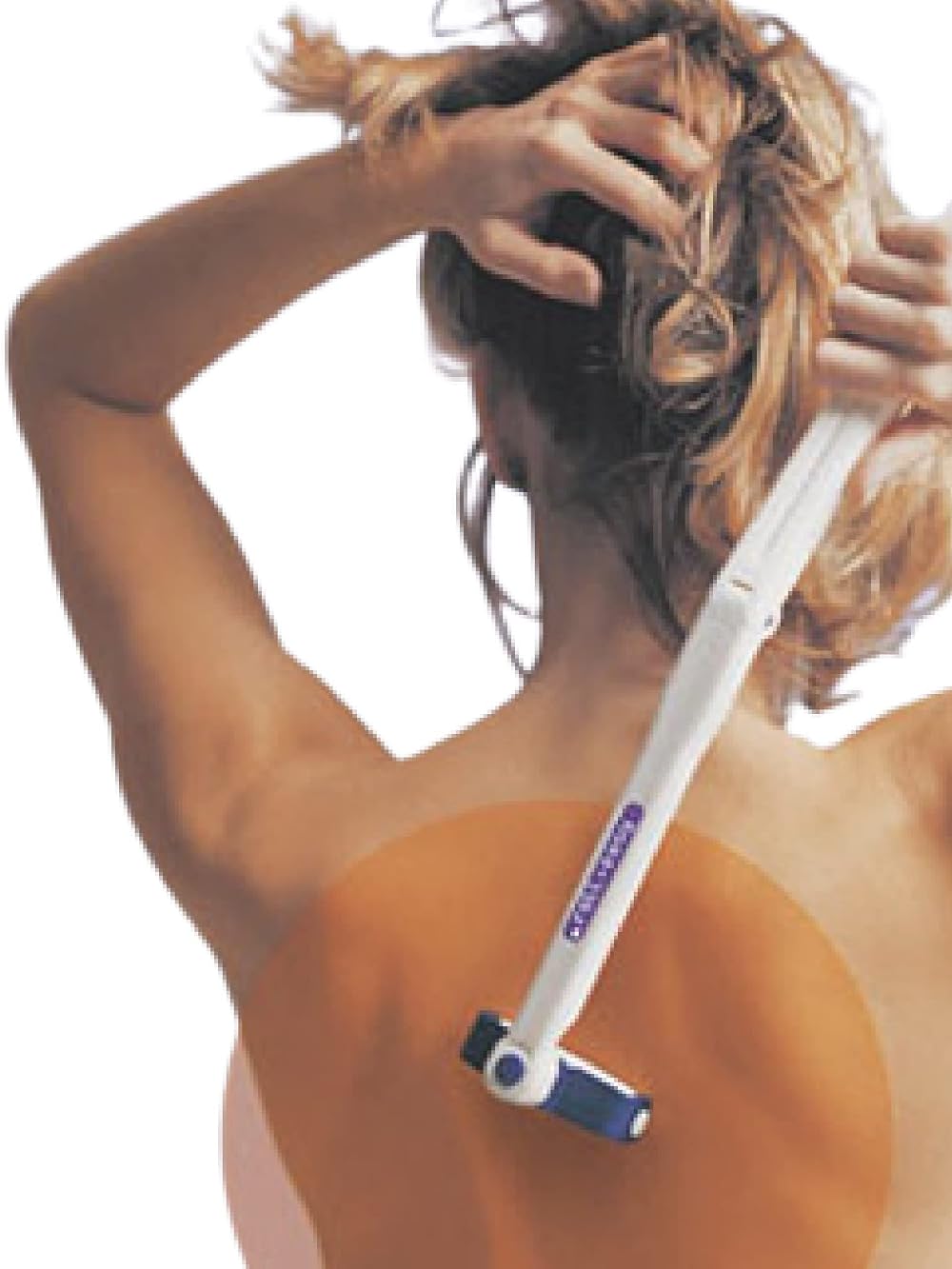 ABLEWARE Roll Easy Lotion Applicator Extendable Handle Back Cream Sunscreen