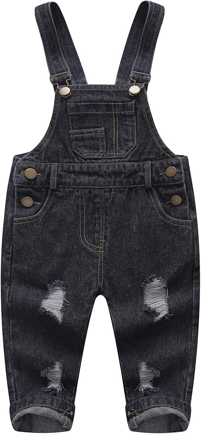 blue jean overalls for toddlers