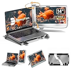 domyfan 14" Portable Monitor for