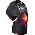 FIT KING Knee Massager with Heat, Knee Brace Wrap for Arthritis Pain Relief, Improves Leg Circulation, 3 Modes and 3 Intensities, FSA and HSA Approved