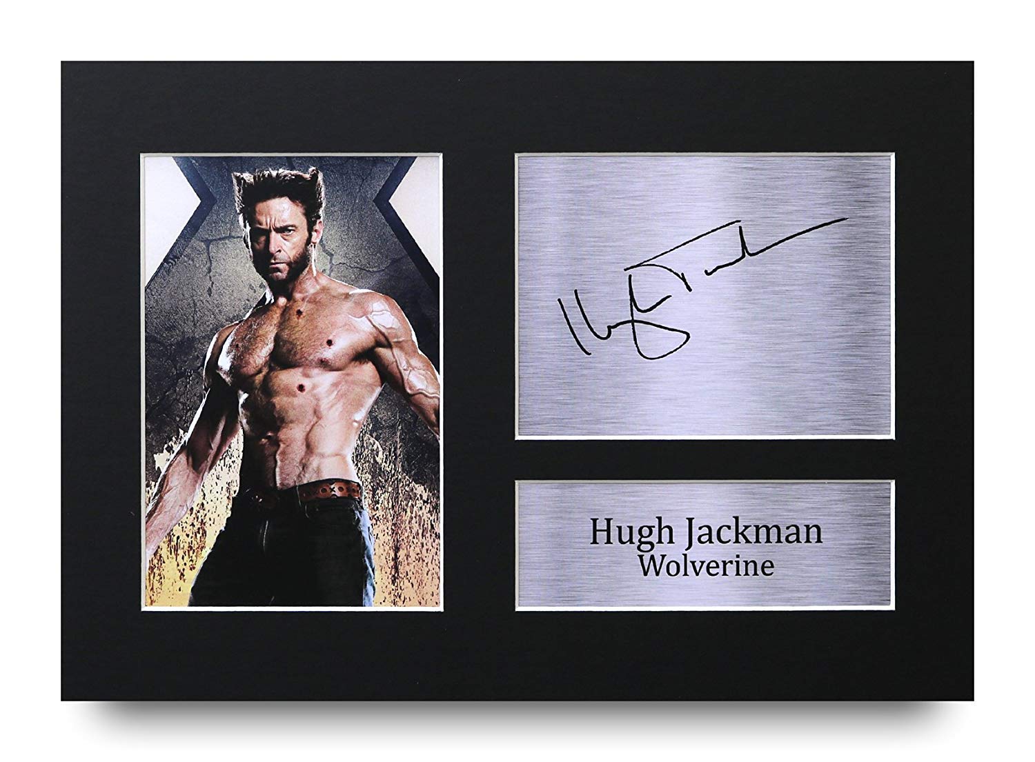 HWC Trading Hugh Jackman Signed A4 Printed Autograph Wolverine X-Men Print Photo Picture Display — image 1