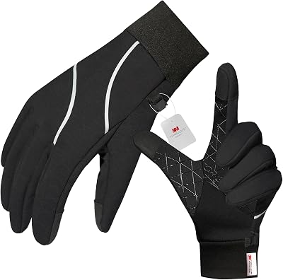 Origem Thermal Gloves Men Women 3M Thinsulate Water Resistant Touchscreen