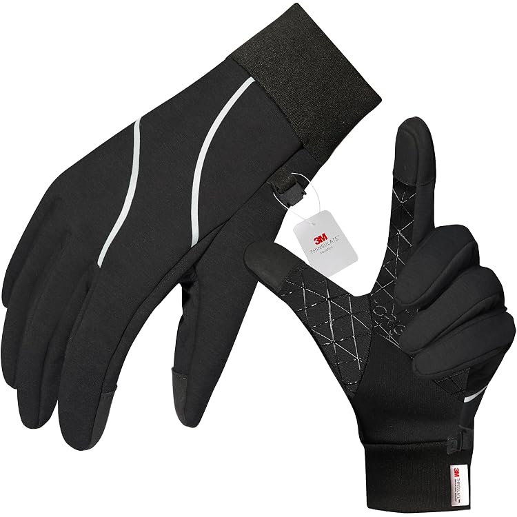 Gants Hiver Chauds Sport & Conduite - Antidérapants Écran Tactile Coupe-Vent Thinsulate Homme Femme
