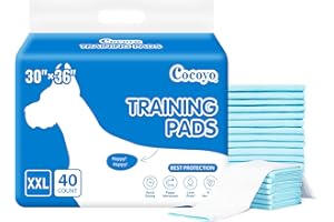 COCOYO Training Pads, 30"X36", 40 Count, XXL
