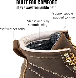 SUREWAY 6 in Mens Soft Toe Work Boots for Men-Full