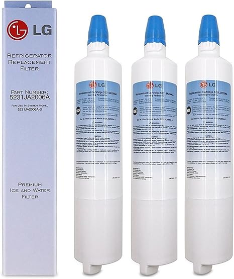 filtro de agua para nevera lg lt600p 5231ja2006a 3 unidades oem