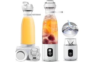 Portable Blender, Personal Blender for Shakes and Smoothies, 300W Smoothie Blender, 3X More Powerful than other Mini Blender|