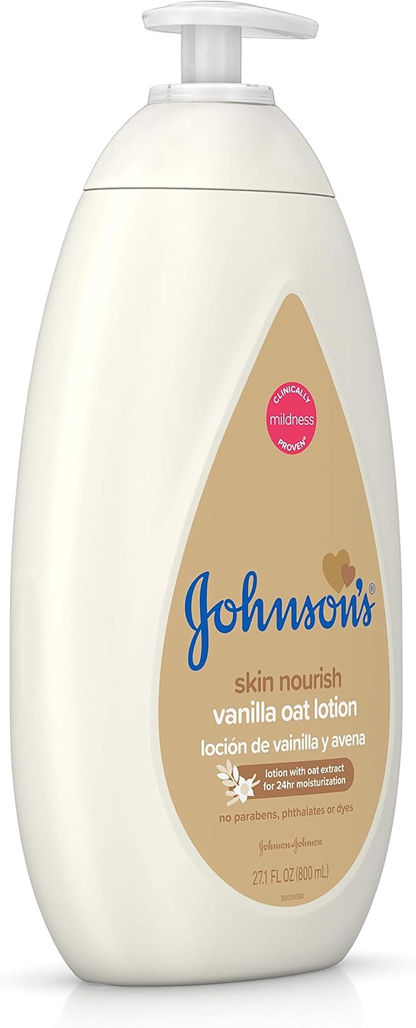 johnson's skin nourish vanilla oat lotion