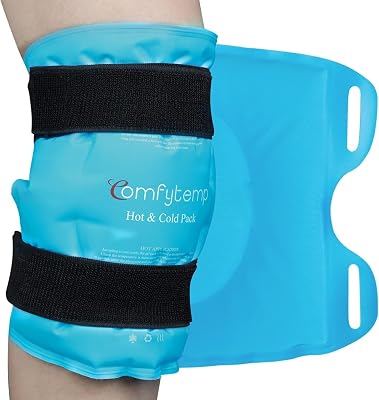 Tasca di Ghiaccio Ginocchio Riutilizzabile, Terapia Caldo/Freddo