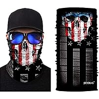 JOEYOUNG 3D Face Sun Mask, Neck Gaiter, Headwear, Magic Scarf, Balaclava, Bandana, Headband Fishing, Hunting, Hiking…