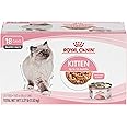 Royal Canin Feline Health Nutrition Kitten Thin Slices in Gravy Canned Cat Food, 3 oz can (18-count)
