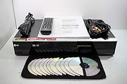LG VHS to DVD Recorder VCR Combo w/Remote, HDMI