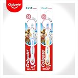 Colgate Kids Toothbrush 0-2 Years Extra Soft Bristles Small Head Non-Slip Handle view 3