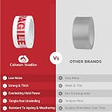 Crimson Starfish Fragile Tape & Dispenser 6 Rolls 48mm x 50m view 3