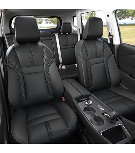 Leather Car Seat Cover s Fit For Nissan Rogue 2008-2025, Seats