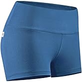 Tough Mode Women High Rise 3"/ 5" Super Soft Athletic Bike Workout Active Running Yoga Volleyball WOD Booty Shorts