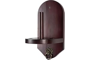 Billmart Wall Mounted Solid Wood Cone Chalk Holder for Billiards, Pool Table Accessories