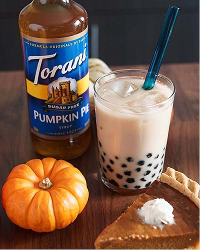 Torani Sugar-Free Syrup, Pumpkin Pie, Fl Oz Bottle (Pack of