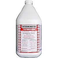 Exterminator P 43 Professional | Insect Killer Spray | Water-Based, Odor-Free Formula | 4L | Kills Ants, Cockroaches, Ticks, 