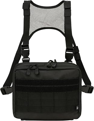 US Cooper Chest Pack Operator Mochila Unisex Adulto, Negro, Talla única